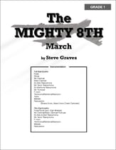 The Mighty 8th Concert Band sheet music cover